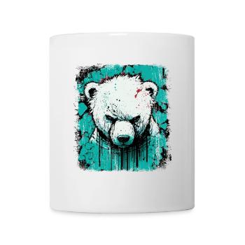 Angry Polar Bear - Mug - white - Front