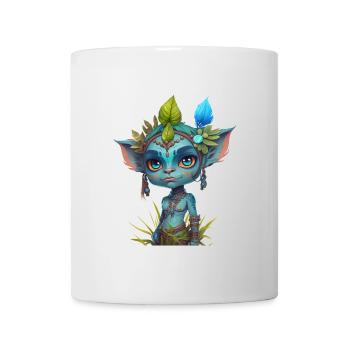 Avatar The Way of Water, cute character, navi - Mug - white - Front