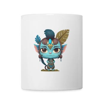 Avatar The Way of Water, cute character, navi - Mug - white - Front