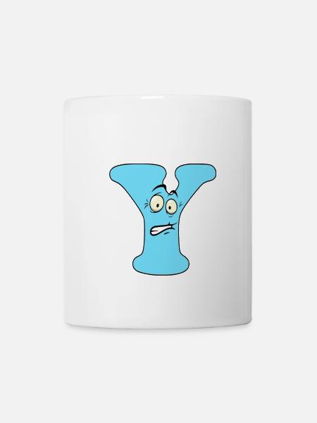 Y - Tasse - Weiß