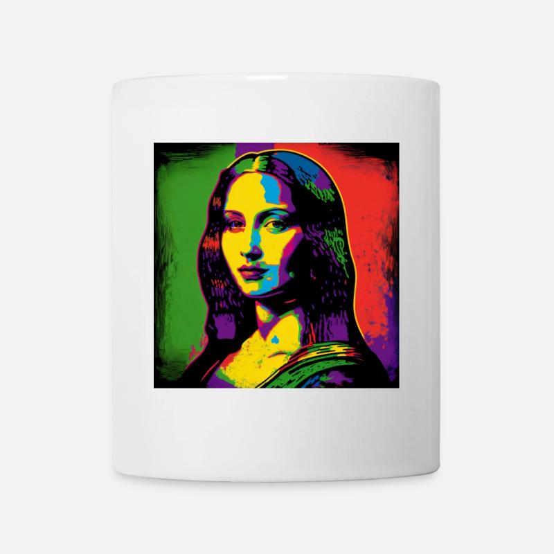 Portrait Pop Art - Mug - white