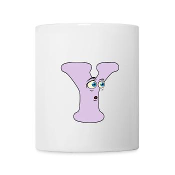 Y - Mug - white - Front