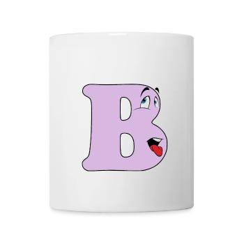 B - Mug - white - Front