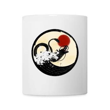 Dragon chinois - Mug blanc - blanc - Devant