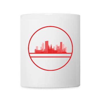 Eindhoven North Brabant Skyline - Mug - white - Front