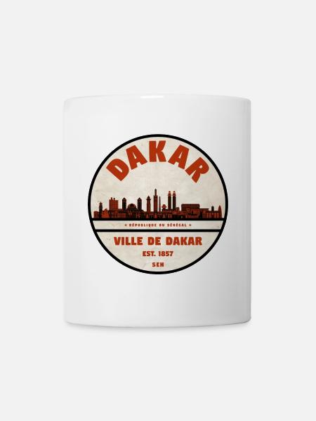 Dakar Sénégal - Mug blanc - blanc