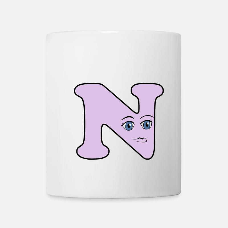 N - Mug blanc - blanc