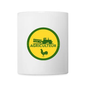 Agriculteur - Mug blanc - blanc - Devant