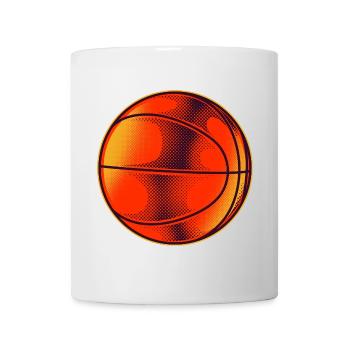 Vintage Basketball - Mug blanc - blanc - Devant