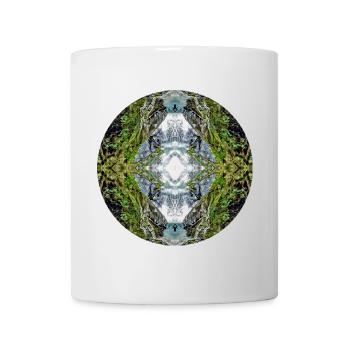 Nature Mandala Nouvelle-Zélande - Mug blanc - blanc - Devant