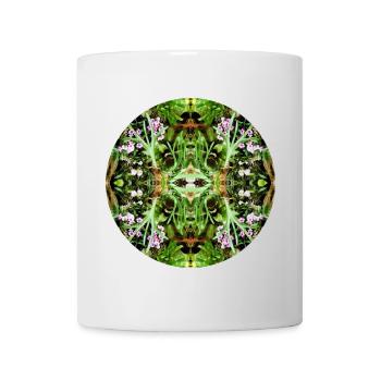 Nature Mandala Nouvelle-Zélande - Mug blanc - blanc - Devant