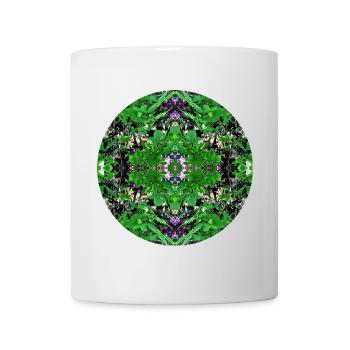 Nature Mandala Spring à Dennenlohe - Mug blanc - blanc - Devant