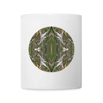 Nature Mandala Automne à Nbg Kornburg - Mug blanc - blanc - Devant