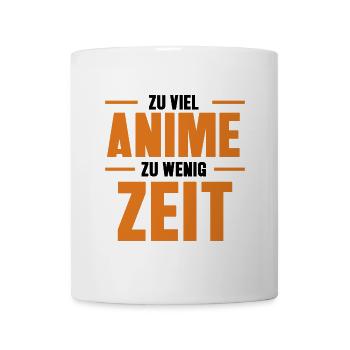 Japanisch Statement Nerdy Manga Anemi Otaku - Tasse - Weiß - Vorne