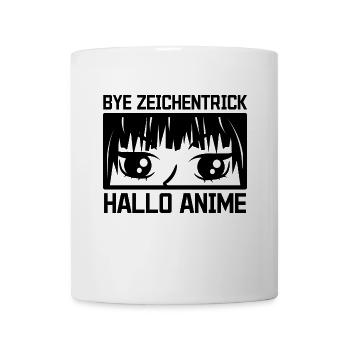 Zeichentrick Anime Statement Manga Comic Kanji - Tasse - Weiß - Vorne