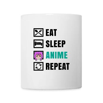 Asiatisch Japan Anemi Statement Manga Zeichentrick - Tasse - Weiß - Vorne
