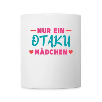 Popkultur Manga Asien Herz Anime Nerdy Otaku - Tasse - Weiß - Vorne