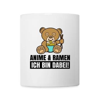 Cool Anime Manga Statement Zeichentrick Popkultur - Tasse - Weiß - Vorne