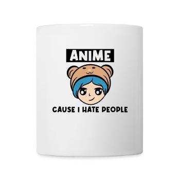 Zeichentrick Manga Comic Cosplay Anime Statement - Tasse - Weiß - Vorne
