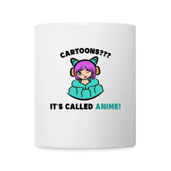 Anime Zeichentrick Statement Manga Cosplay Comic - Tasse - Weiß - Vorne