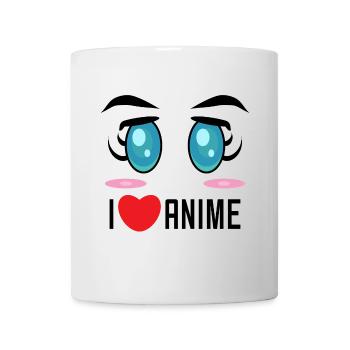 Cosplay Zeichentrick Statement Herz Manga Anime - Tasse - Weiß - Vorne