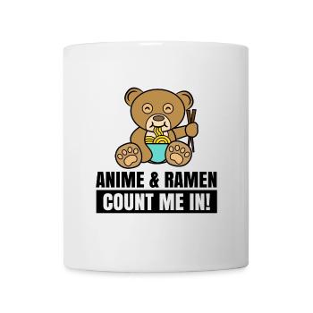 Déclaration d’anime de la culture pop manga asiatique - Mug blanc - blanc - Devant
