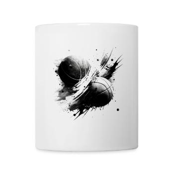 Basketballball Clash - Tasse - Weiß - Vorne