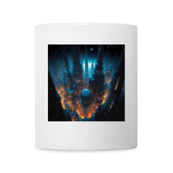 Megalopolis Alien 01 - Mug blanc - blanc - Devant
