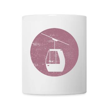 Ski - Ski holiday and skiing retro - Mug - white - Front