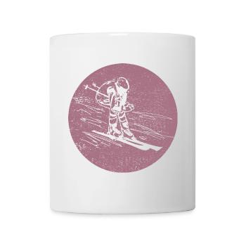 Ski - Ski holiday and skiing retro - Mug - white - Front