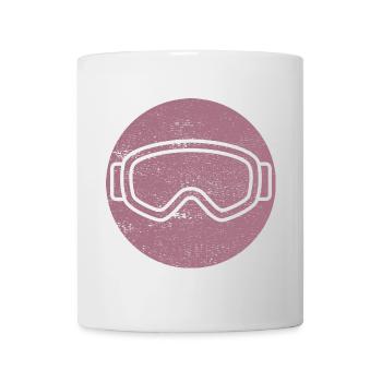 Ski - Ski holiday and skiing retro - Mug - white - Front