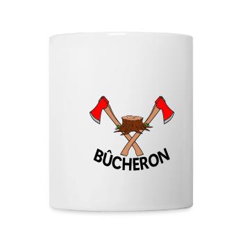 Bûcheron - Mug blanc - blanc - Devant