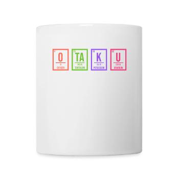Otaku Pop Culture Manga Anime Kanji Disant Japonais - Mug blanc - blanc - Devant