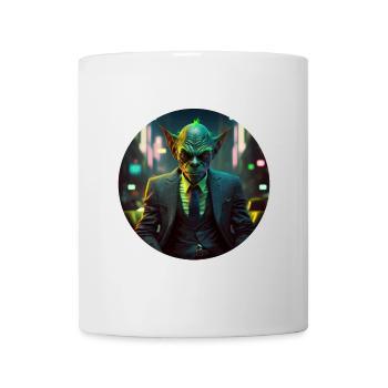 Alien Business man Success | Erfolg Geschäftsmann - Tasse - Weiß - Vorne