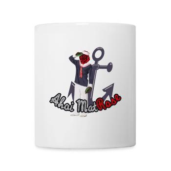 Ahoi MatRose! Segeln & Boot fahren Anker Version - Tasse - Weiß - Vorne