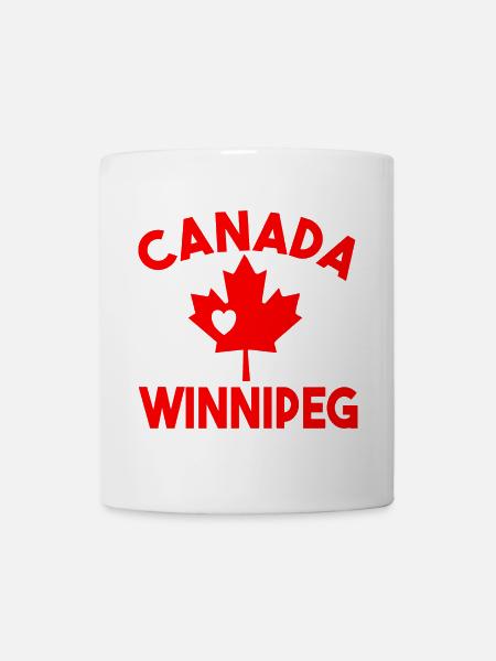 Kanada Winnipeg Manitoba - Tasse - Weiß