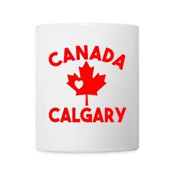 Kanada Calgary Alberta - Tasse - Weiß - Vorne