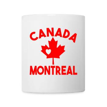 Kanada Montreal - Tasse - Weiß - Vorne