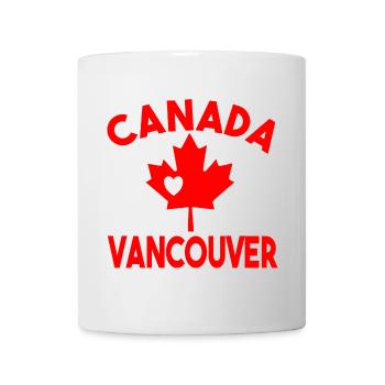 Kanada Vancouver - Tasse - Weiß - Vorne