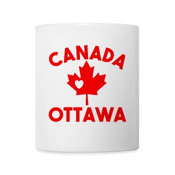 Kanada Ottawa Ontario - Tasse - Weiß - Vorne