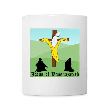 Jesus of Bananazareth - Mug - white - Front