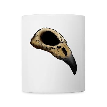 Rabenschädel Side - Tasse - Weiß - Vorne