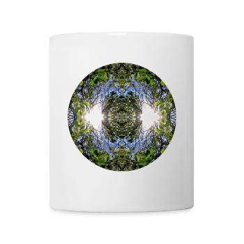 Nature Mandala Source à Nbg Erlenstegen - Mug blanc - blanc - Devant