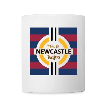 This is Newcastle Enjoy - Mug - white - Front
