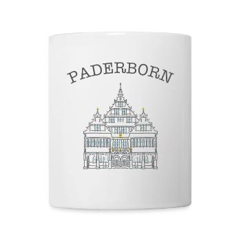 Paderborn, Historisches Rathaus, Deutschland - Tasse - Weiß - Vorne