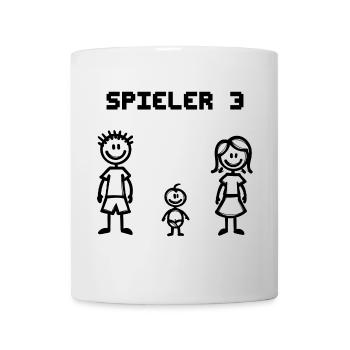 Familienglück Baby Schwangerschaft Schwanger - Tasse - Weiß - Vorne
