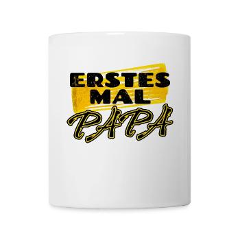 Familienglück Papa Eltern Statement Schwanger Baby - Tasse - Weiß - Vorne