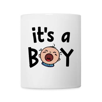 Déclaration de la famille enceinte Grossesse Bébé - Mug blanc - blanc - Devant