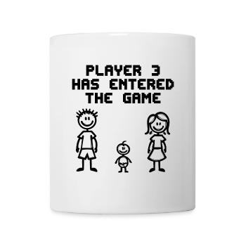 Déclaration de grossesse de naissance de bébé - Mug blanc - blanc - Devant