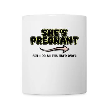 Funny sayings parents pregnant family happiness - Mug - white - Front